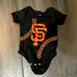 SF Giants onesie
